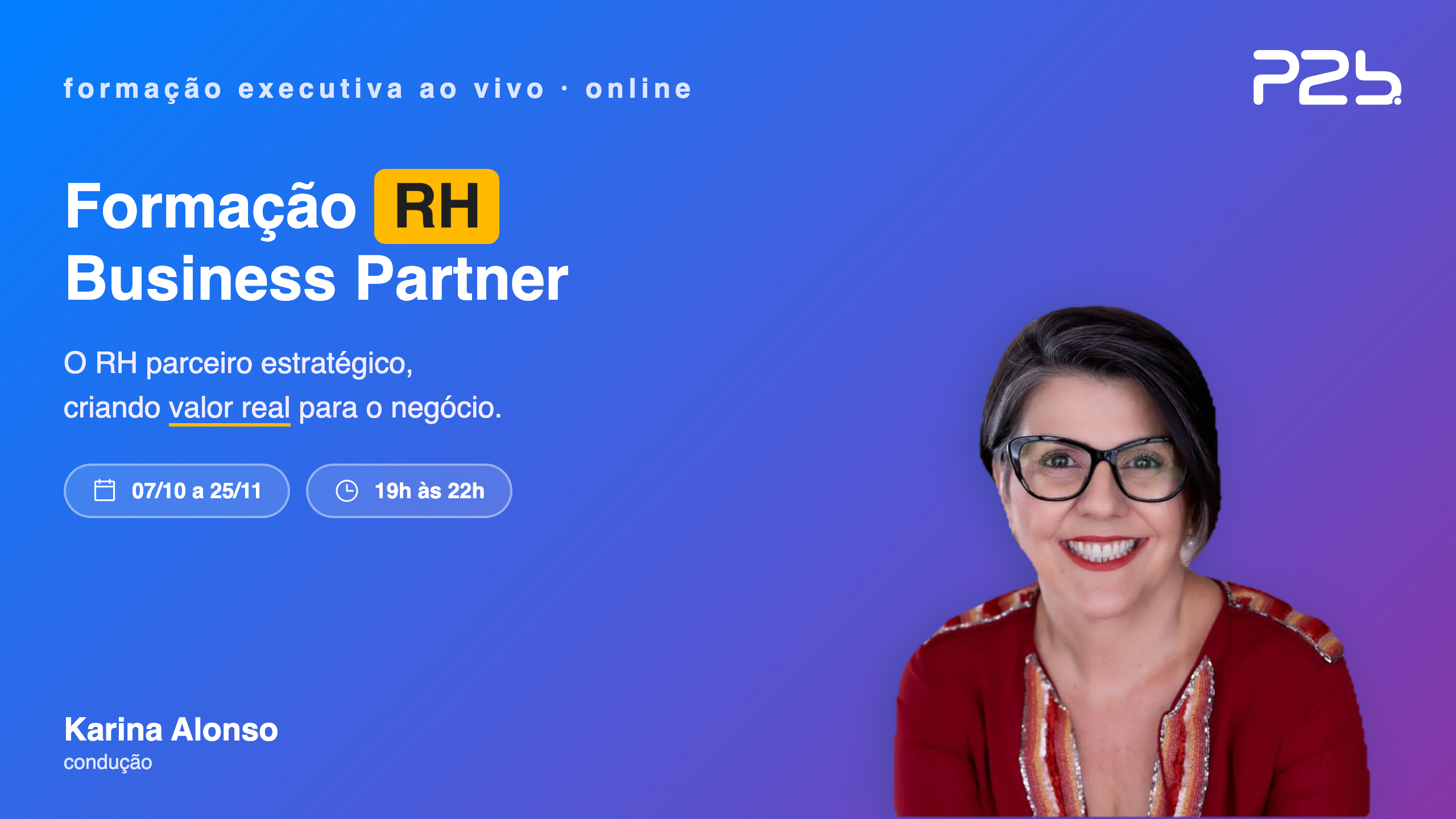 Formação RH Business Partner: o RH parceiro estratégico criando verdadeiro valor para o negócio (2026-2)